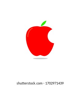 Icono del vector Apple para los pasos