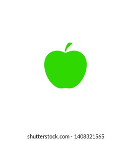 Apple vector icon. Apple fruit illustration icon.Web design vector logo. Apple isolated on background