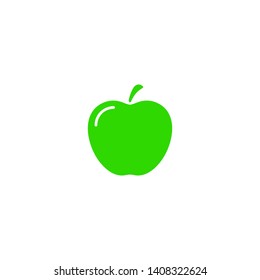 Apple vector icon. Apple fruit illustration icon.Web design vector logo. Apple isolated on background