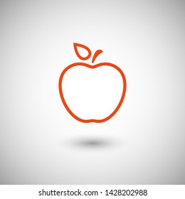 apple-vector-icon-apple-fruit-illustration-stock-vector-royalty-free