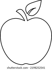 Apple vector icon. Apple fruit illustration icon.Web design vector logo. Apple isolated on background.eps
