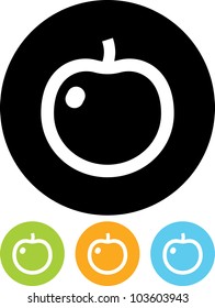 Apple - Vector icon isolated