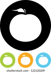 Apple - Vector icon isolated