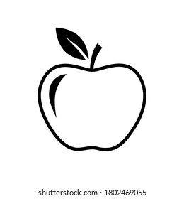 Isolated Apple Vector Stock Vector (Royalty Free) 1356365579 | Shutterstock