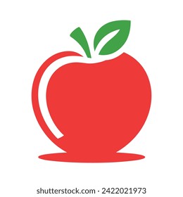 Icono vectorial de Apple. Conjunto de iconos de Apple. símbolos de manzana para tu diseño web. Logo de iconos, aplicación, interfaz de usuario. Icono de Apple Vector