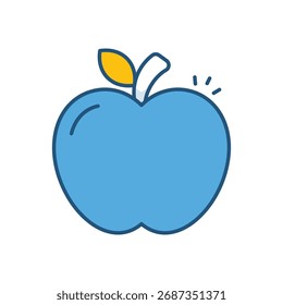 Stockgrafik des Apple-Vektorsymbol