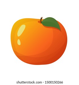 Apple vector icon. Symbol illustration. Isolated on white background.