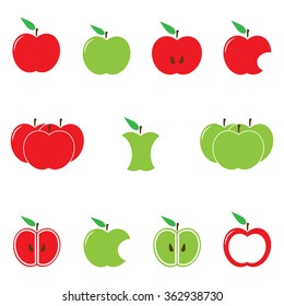 Apple vector icons