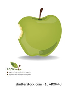 apple vector illustration
