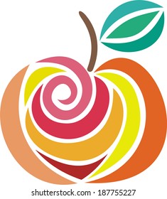 Apple vector illustration