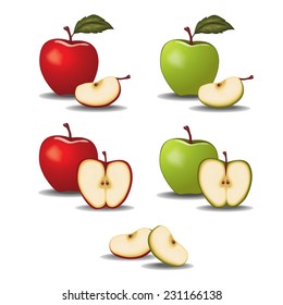 apple vector illustration