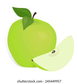 Apple vector illustration