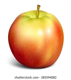 Apple. Vector illustration