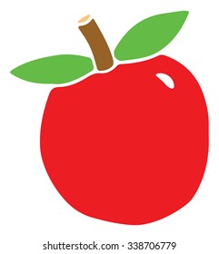 apple vector illustration