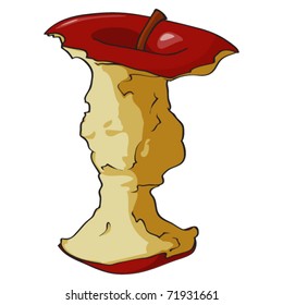 Apple vector illustration.