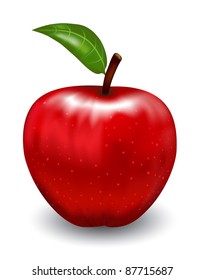 Apple. Vector illustration