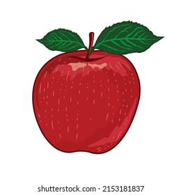 ApfelVektorgrafik in Cartographie und Logo-Design, perfekt für das Logo des Obstmarktes