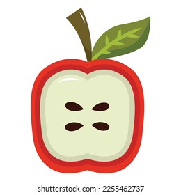 apple vector illustration design element