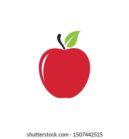 Apple vector illustration design icon logo template