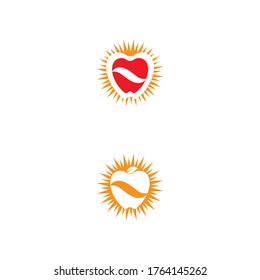 Apple vector illustration design icon logo template