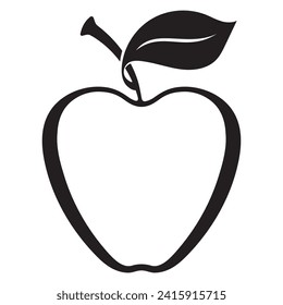 Apple vector illustration design icon logo template