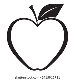 Apple vector illustration design icon logo template