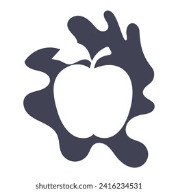 Apple vector illustration design icon logo template