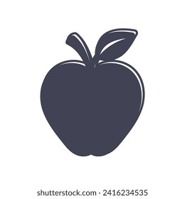 Logo-Vorlage für das Design von ApfelVektorgrafiken
