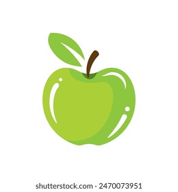 Apple vector illustration design icon logo template