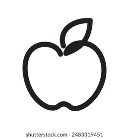 Apple Vektorillustration Design Symbol Logo Vorlage