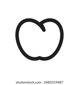 Apple Vektorillustration Design Symbol Logo Vorlage