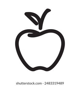 Apple Vektorillustration Design Symbol Logo Vorlage