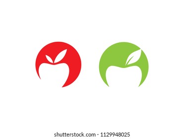 Apple vector illustration design symbol