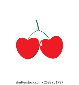 apple vector illustration design template