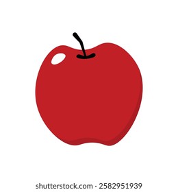 apple vector illustration design template