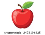 Apple  Vector Illustration for Graphic Design Projects
