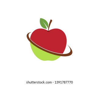 Apple vector illustration icon design