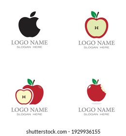 Apple vector illustration logo template