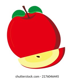 apple vector for illustration or more