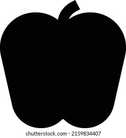 Apple Vector illustration on a transparent background.Premium quality symbols.Glyphs vector icon for concept and graphic design. 

