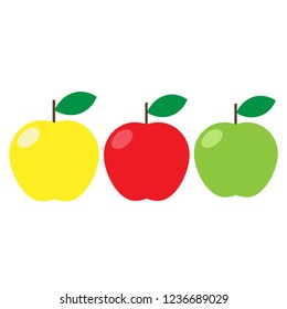 Apple vector image