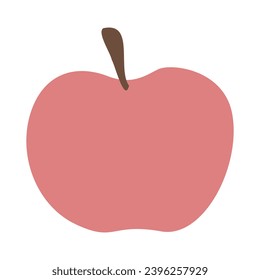 apple vector on white background