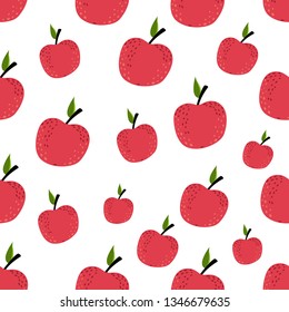 apple vector pattern