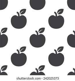 apple, vector seamless pattern, Editable can be used for web page backgrounds, pattern fills  