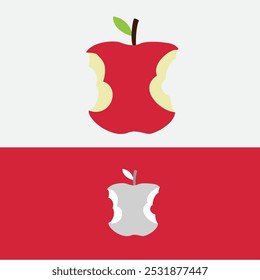 Design de ícone de símbolo Apple Vetor