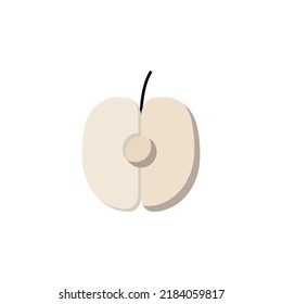 vector de manzana para presentación de iconos de símbolo del sitio web