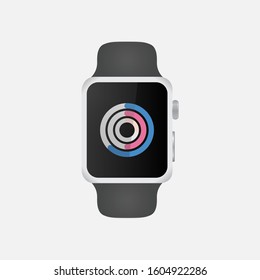 Apple Watch Smart Watch IOS Apple IPhone Realistic Smart Watch Style Phone