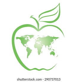 Apple World Map