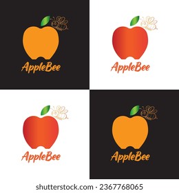 Applebee logo design vector template.