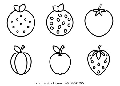 appleberry line art illustration inspired by nature aesthetics.eps